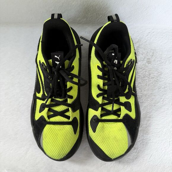Puma RS Dreamer J Cole Basketball Shoes Safety Yellow Big Kids Size US 5C - Picture 3 of 11